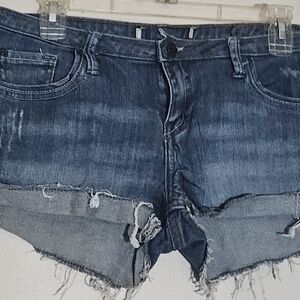 Forever 21 Blue Jean Shorts
